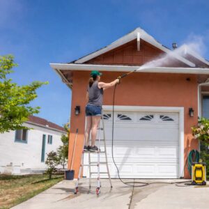 nettoyage mur exterieur nettoyeur haute pression 1