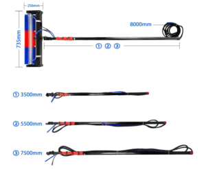 perche brosse rotative nettoyage panneau solaire 2