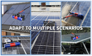 perche brosse rotative nettoyage panneau solaire 4