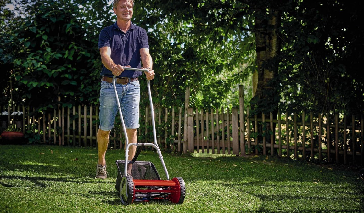 tondeuse gazon manuelle einhell 3
