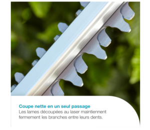 taille haie gardena 50 18v 3