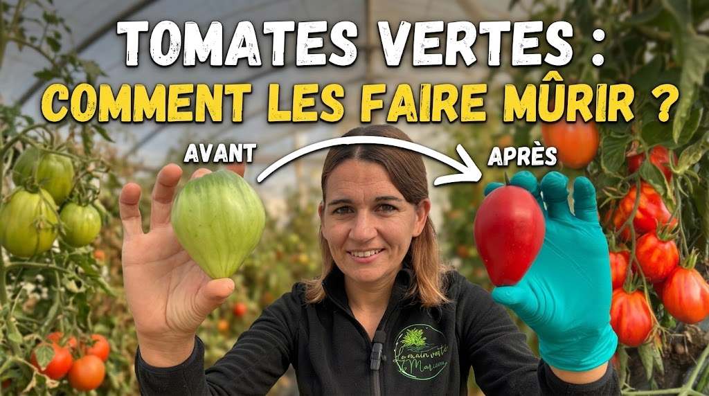 Comment faire mûrir des tomates vertes en fin de saison ?